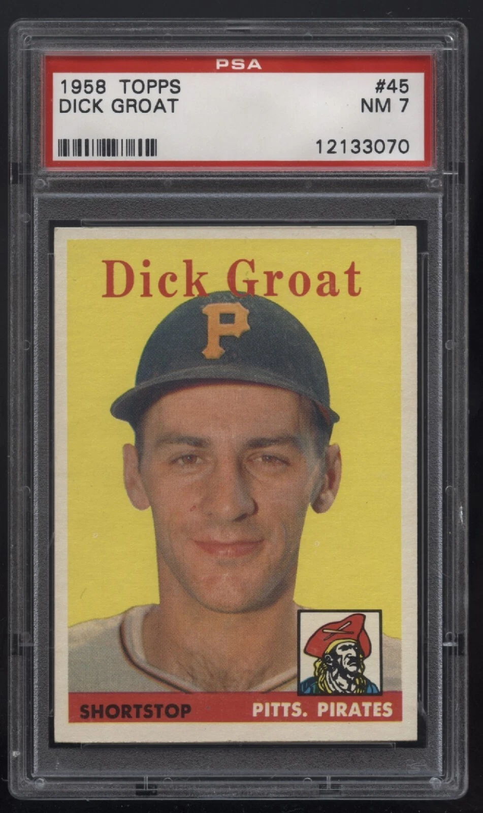 Dick Groat trading card