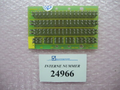 Distributor printed board CV 4 Bachmann Electronic No. 2528/00, Battenfeld