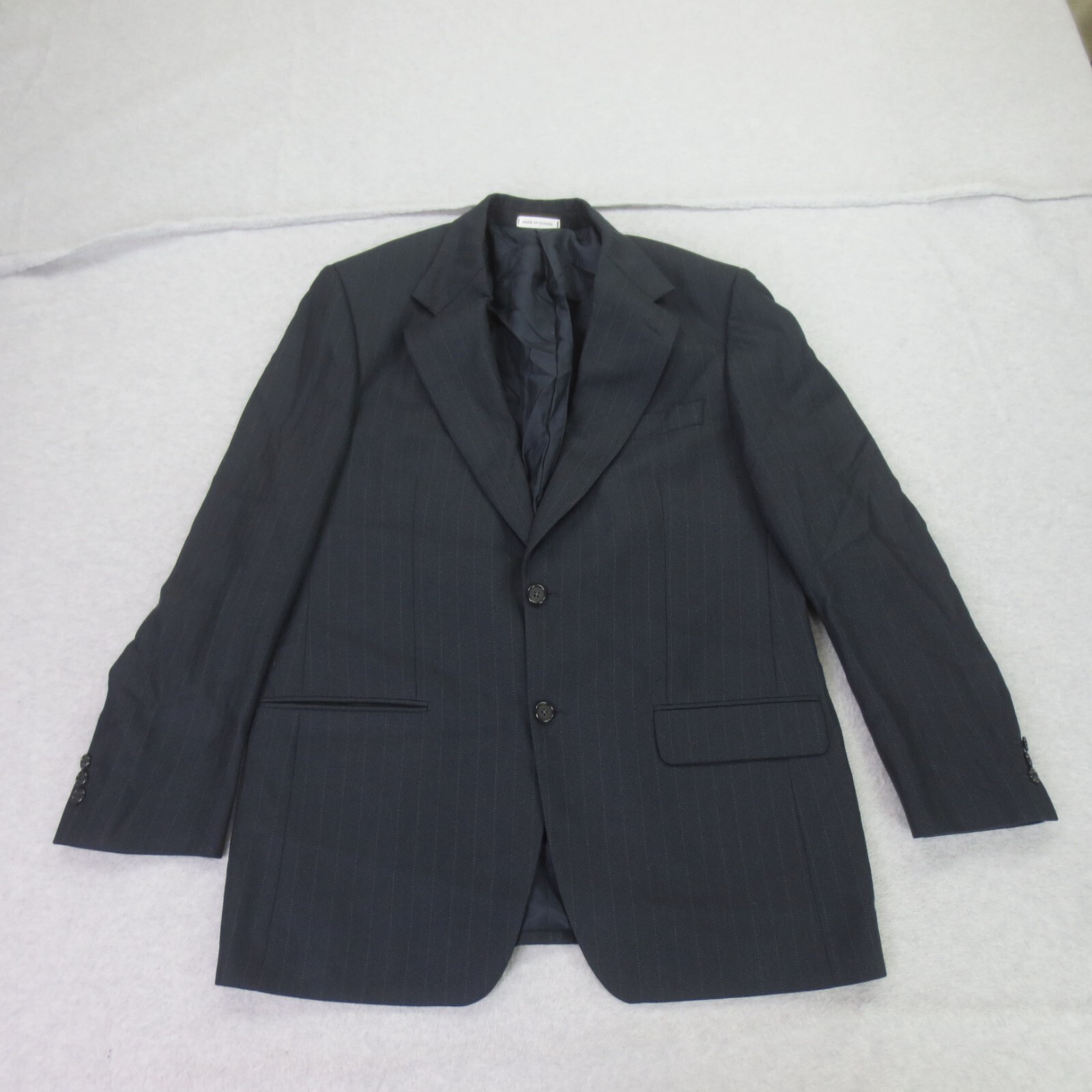 Giacca cappotto sportivo Yves Saint Laurent Blazer da uomo 42R lana tacca made in Canada *