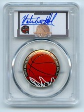 2020 S 50C Colorized Basketball Hall of Fame PCGS PR70DCAM FDOI Nate Archibald