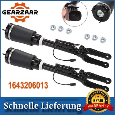 2x Luftfederbein Stoßdämpfer Vorne A164320581 für Mercedes-Benz ML  