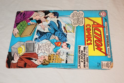 1963 DC Action Comics #305 Comic Book - Picture 5 of 11