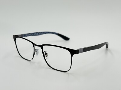 NEW Ray-Ban Carbon RB8421 2904 Matte Black/Blue/Carbon Eyeglasses Frames 54-19
