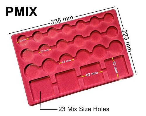 Red Tray Protection Display Coin Coins Medals Medal Transparent Cover Many Types - Picture 25 of 50