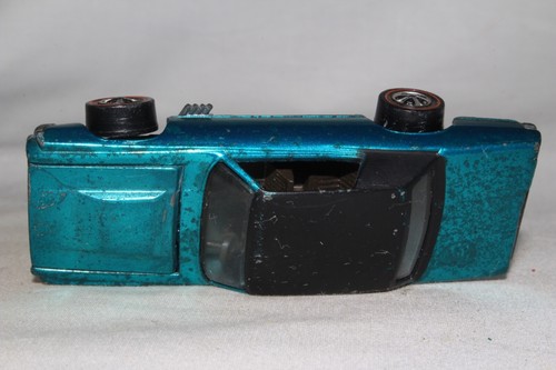 HOT WHEELS REDLINE CUSTOM T-BIRD, METALLIC AQUA, BLACK ROOF, USA, NICE, ORIGINAL - Picture 6 of 9