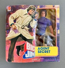 Big Jim Agent Secret 004 1982 MISB Mattel France #623 original sealed box Spy
