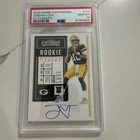 2020 PANINI CONTENDERS JORDAN LOVE AUTO ROOKIE TICKET PSA10
