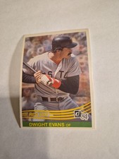 Dwight Evans 1984 DONRUSS #395 FREE SHIPPING 