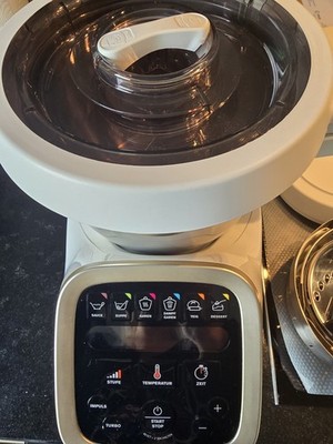 Krups Prep&Cook Multifunktions- Küchenmaschine HP5031 Weiß/ Edelstahl 