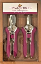 Ladies Secateurs Mini Pruner Set. Gardening Pruners - Best Ladies Garden Gift   