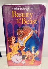 Beauty and the Beast 1992 VHS Black Diamond Walt Disney Classic
