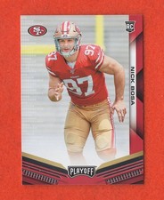 2019 Playoff Nick Bosa ROOKIE Card #205       FREE SHIPPING. rookie card picture