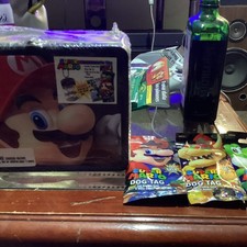 Nowe i uszczelnione Super Mario Dog Tags 2016 Kolekcja Lunch Box