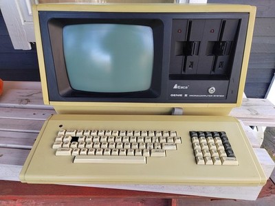 Vintage Computer EACA Genie III EG-3200 TRS-80 Clone Dual Floppy Drives