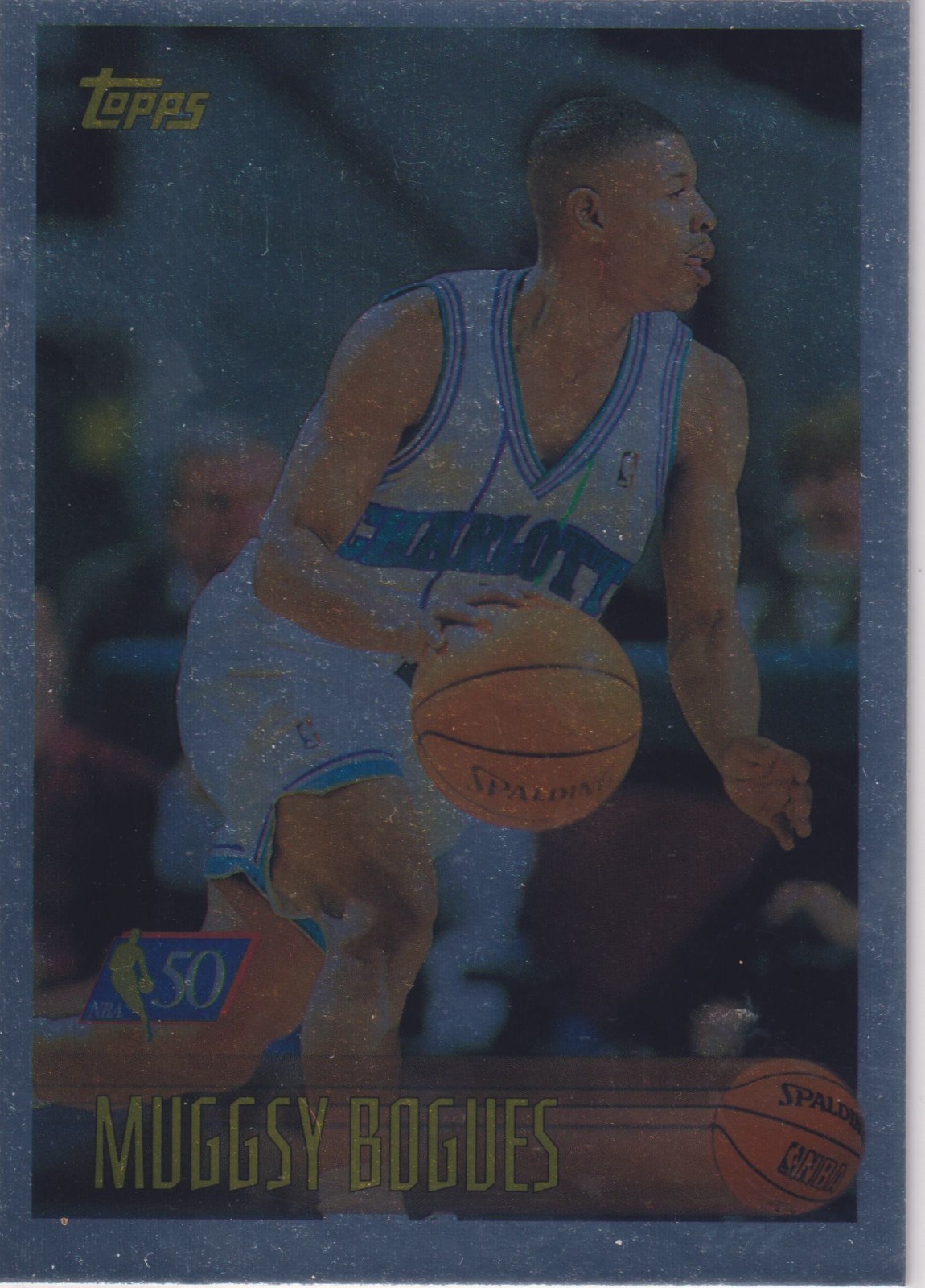 1996-97 Topps - Muggsy Bogues  #98 50th Anniversary