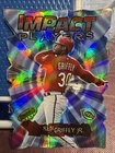 Ken Griffey Jr 2001 Bowman's Best Impact Players Reds Die Cut Insert Card