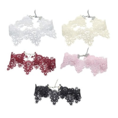 Stylish Lace Choker Necklace for Women Unique Personality Charm Neck Accessory
