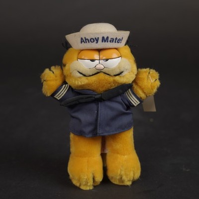 Garfield Plush Sailor Ahoy Mate 1978 1981 Vintage Dakin Jim Davis NEW!
