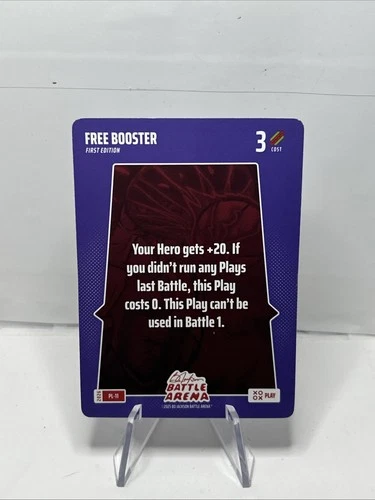 Bo Jackson Battle Arena 2026 Play Free Booster PL-11 SP 1st Edition Ken Griffey