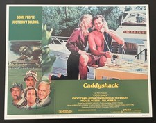 CADDYSHACK 1980 MOVIE MINT LOBBY CARD 11X14 PHOTO #5 CHEVY CHASE CINDY MORGAN