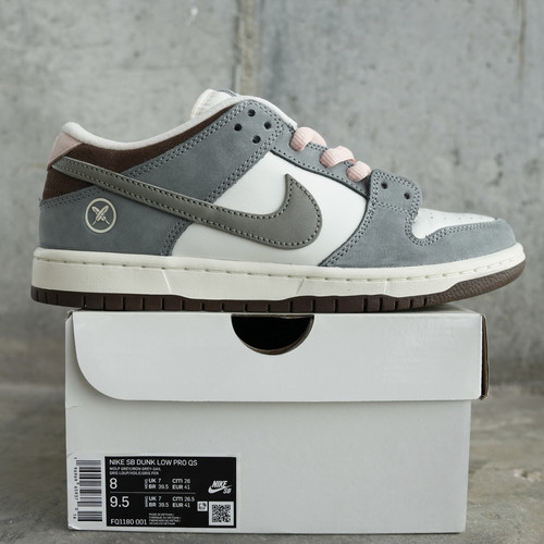 Size 8 - Nike SB Dunk Low x Yuto Horigome Gray Men's FQ1180-001