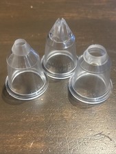 Matfer Bourgeat Polycarbonate Pipping / Pastry Tips Pack of 3 