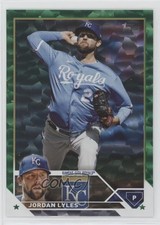 2023 Topps Update Green Foil 131/499 Jordan Lyles #US190 0my5