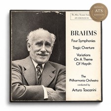 Arturo Toscanini Society ATS 1030-33 Brahms 4 Symphonies 4LP Box Set - Private L
