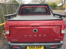 2018 SSANGYONG MUSSO RHINO COMPLETE REAR BACK TAILGATE BED DOOR & BUMPER