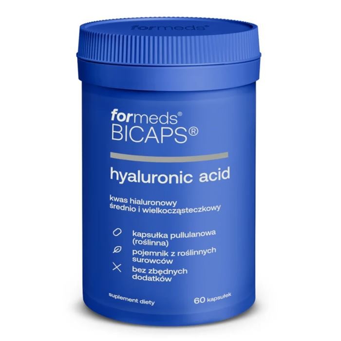 Bicaps Hyaluronic Acid capsules with hyaluronic acid, 60 pcs.