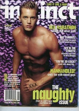 INSTINCT MAGAZINE   * 2001  * THE NAUGHTY ISSUE