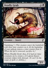 x4 Deadly Grub - Time Spiral Remastered - NM - MTG