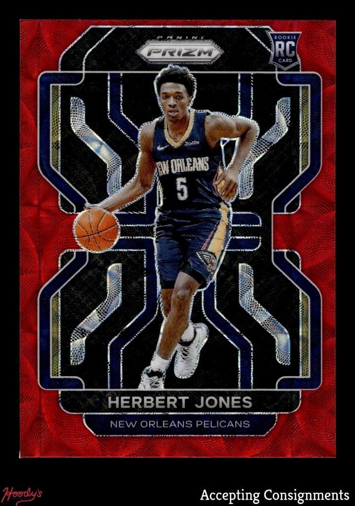 2021-22 Panini Prizm Choice Red #329 Herbert Jones RC ROOKIE 29/88 Pelicans