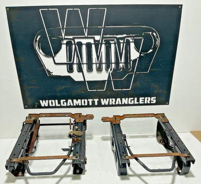 97-02 Jeep TJ Wrangler Driver Slide Passenger Slide & TILT Front Seat Brackets