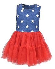 Girls Sleeveless Tulle Toddler Tutu Dress for Girls 7 Years Usa