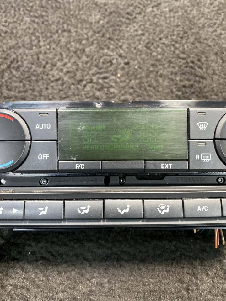 Mercury Montego 2005 aire acondicionado temperatura calor control de clima OEM 5G13-18C612-AM Foto 3 de 4