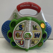 LeapFrog Phonics Radio Electronic Learning System Vintage 2002 MPN 21001