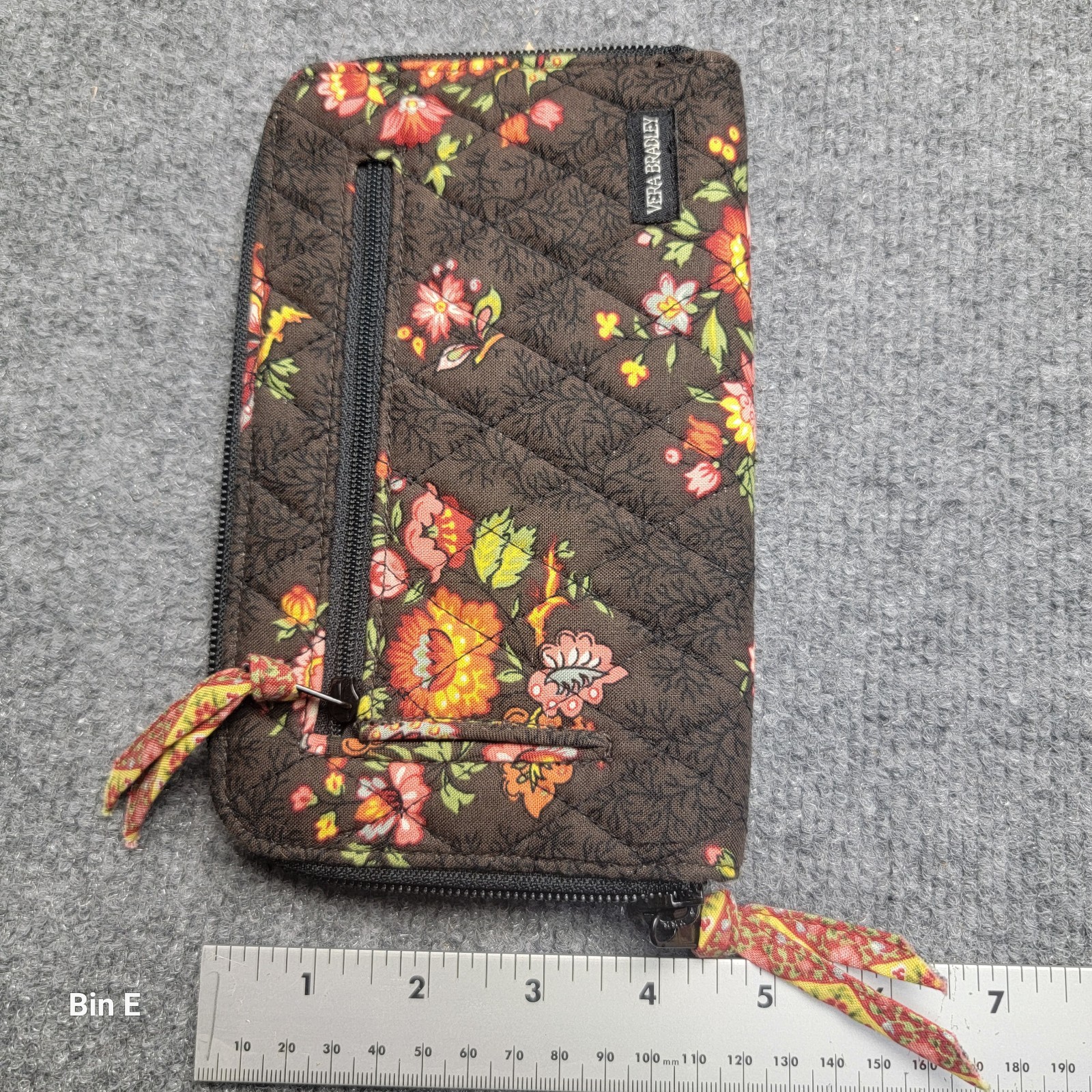 Vera Bradley Drawstring Backpack With Wristlet Wa… - image 9