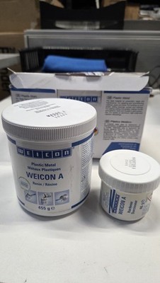 Weicon A Plastic Metal 500gr Steel Filled 