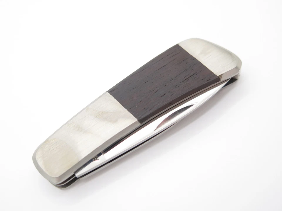 Navaja de Bolsillo Plegable de Colección Kershaw Kai 5700 Seki Japón Caballero Madera 2 Hojas Foto 3 de 4