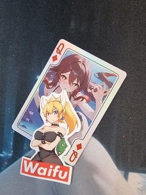 PICK A CARD | Beautiful Delicate Moan KARO Poker Set Goddess Story Waifu Karten