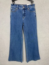 I.n.c. International Concepts Petite 2 Wide-Leg Jeans Indigo Blue 2P NWT's