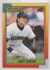1990 Topps Traded Factory Set White Back Gary Carter #19T HOF 0b7