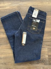 Dickies Regular Fit Straight Leg Jeans Work Pants Blue 9393RNB Men  s 34x32 NWT