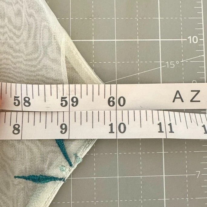 Target Winter Solstice Holiday Sheer Table Runner Metallic Stars 70x16" READ - Image 4 of 4