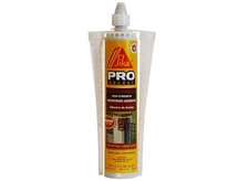 SIKA CORPORATION 112729 AnchorFix-1 Anchoring Adhesive, 10.1 oz Cartridge Gray