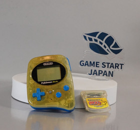 Nintendo Pok&eacute;mon Mini Clear Yellow Console Party Mini Game Tested