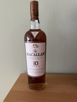 Macallan 10 Jahre, Sherry Cask   Single Malt Speyside Whisky (alte Version) 