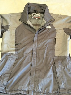 VINTAGE The North Face Mens Jacket Large Gray & Black Summit Series Goretex XCR