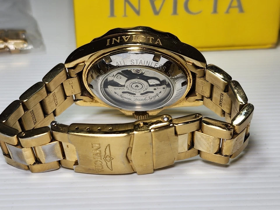 Invicta Men's 9618 Pro Diver Collection Automatic Watch - Working - READ - image 4 of 4